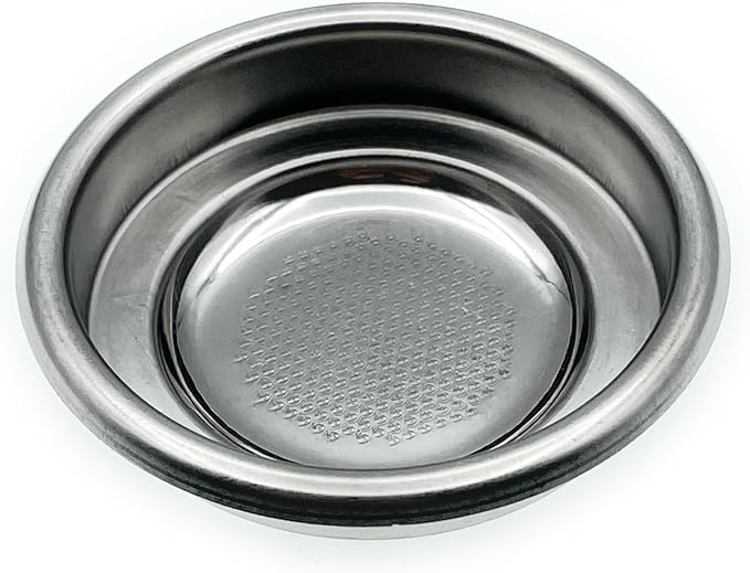 MacMaxe ESE Espresso Machine Single Serving Coffee Pod Filter Basket - 58 mm Non-Pressurized Stainless Steel - Reusable, Washable - Compatible with Many Espresso Machines - 7 grams