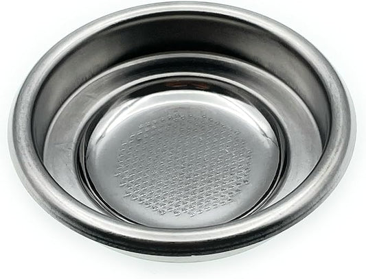 MacMaxe ESE Espresso Machine Single Serving Coffee Pod Filter Basket - 58 mm Non-Pressurized Stainless Steel - Reusable, Washable - Compatible with Many Espresso Machines - 7 grams