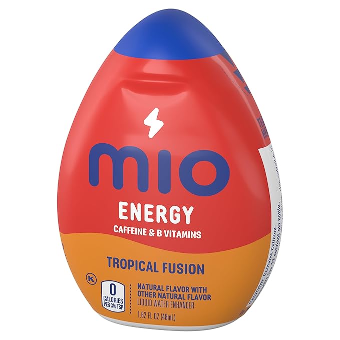 Mio Energy Liquid Water Enhancer, Tropical Fusion, 1.62 Ounce (Pack of 6)