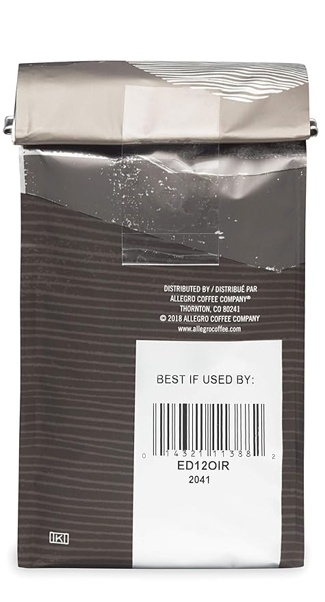 Allegro Coffee Organic Italian Roast Ground Coffee, 12 oz