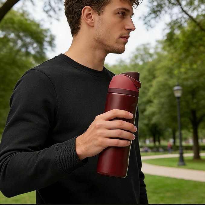 2pcs Handles for Owala FreeSip 24oz 32oz, Water Bottle Cap Carry Loop Handle, Replacement Parts for Owala Cup 16/25/40oz Easy Bottle Top Lid Cap Replacement Accessories, BPA-Free (Black Cherry)