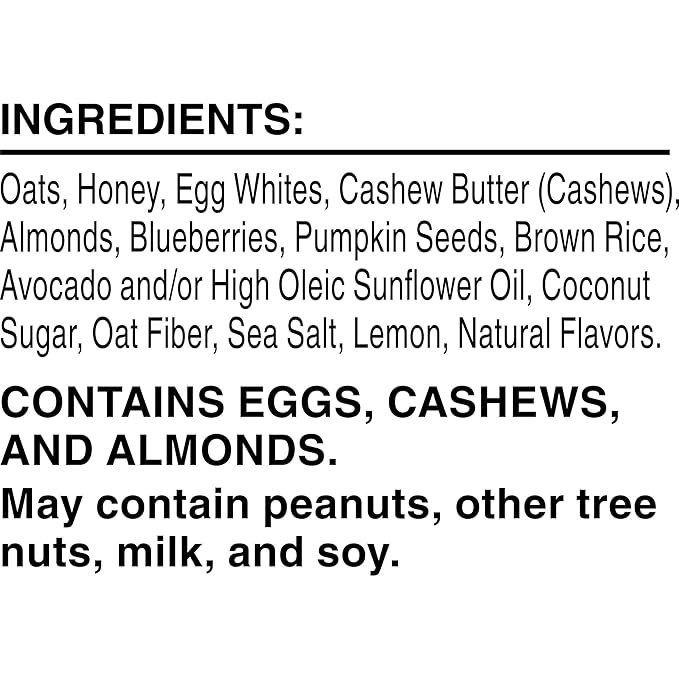 RXBAR Nut Butter and Oat Protein Bars, Protein Snacks, Snack Bars, Blueberry Cashew Butter, 23.2oz Box (12 Count)