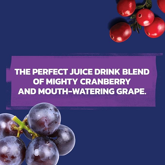 Ocean Spray® Cran-Grape™ Cranberry Grape Juice Drink, 16oz can (12 Pack)