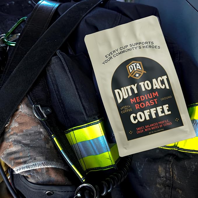 Duty to Act Medium Roast Ground Coffee, 2 lbs (Pack of 1)