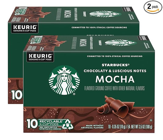 Starbucks K-Cup Mocha (Pack of 2)