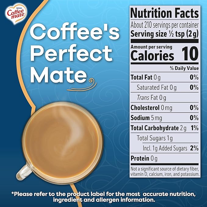 Coffee-mate French Vanilla Powdered Coffee Creamer, 15-Ounce Packages (Pack of 6)