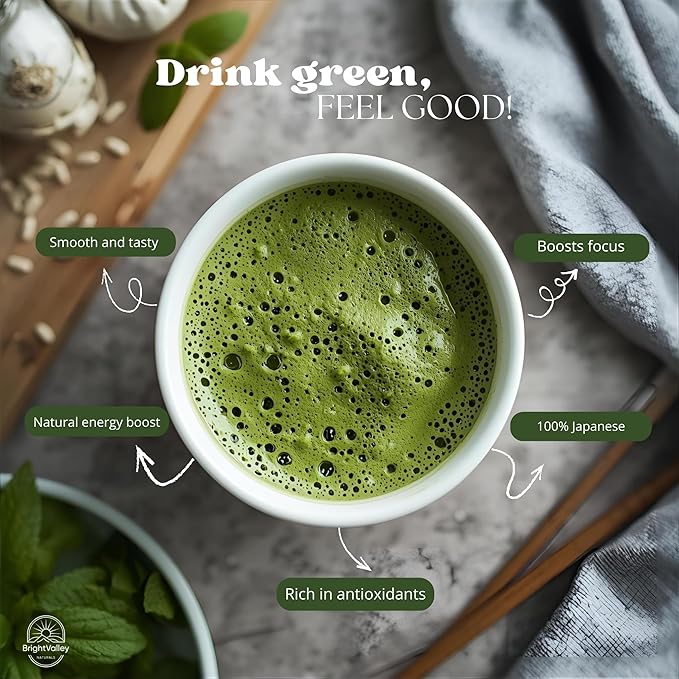 Café Grade Premium Matcha – 100% Japanese Matcha Powder, Green Tea Powder for Coffee Blends, Energy & Focus, Smooth Flavor for Lattes & Daily Drinks, Shade-Grown & Stone-Ground – 2 oz