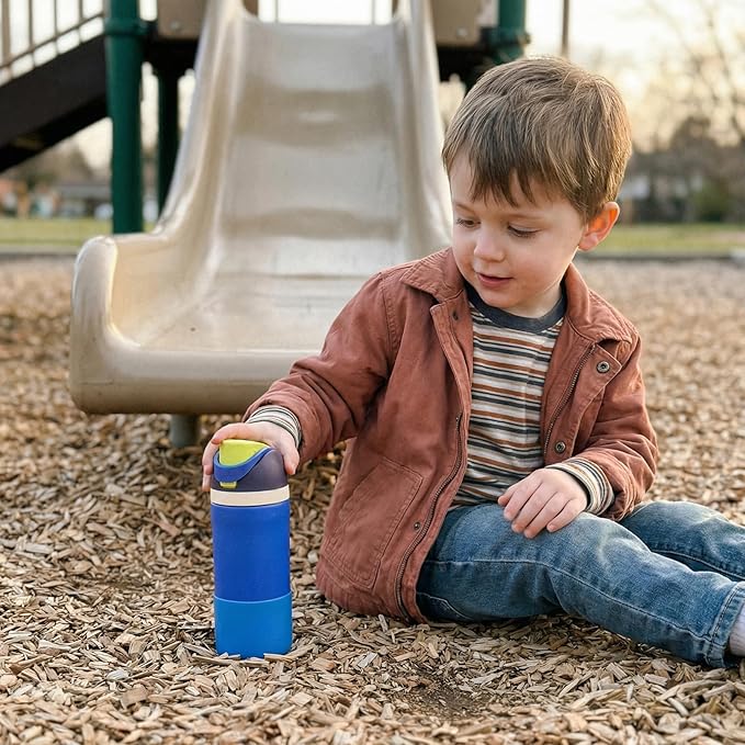 Silicone Boot for Owala Water Bottle 16oz 14oz 12oz, Anti-Scratch Anti-Slip No Noise Protective Sleeve Compatible with Owala Cup, Insulated Stainless-Steel Tumblers Bottom Boot for School
