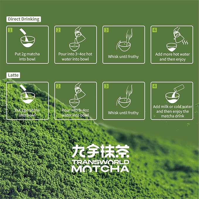 Organic ceremonial grade matcha powder for matcha latte preparation First Harvest 1.41oz(40g) tin 100% Pure Premium Unsweetened Matcha Morning energy boost for Iced matcha drinks Smoothie additive Baking ingredient