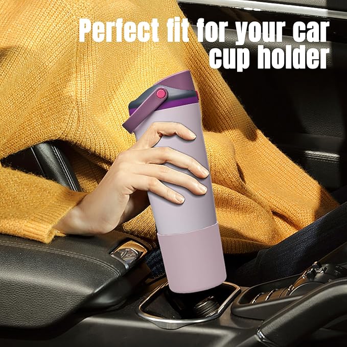 Silicone Higher Boot Compatible with Owala 30oz & 40oz FreeSip Sway Bottles & Tumblers, Large Protection Anti-slip Bottom Cover Sleeve for Freesip Sway Tumbler and Bottle