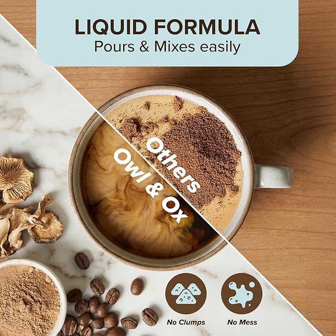 Mushroom Coffee Creamer with MCT Oil Blend & L-Theanine | MCT Coffee Creamer, Keto Coffee Creamer, Dairy Free, Sugar Free, Vegan, Plant Based, Hazelnut Chocolate Flavor, 30 Servings | Made in USA