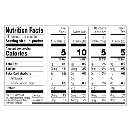 Crystal Light Refreshing Variety Pack, 44 ct. On-the-Go Packets