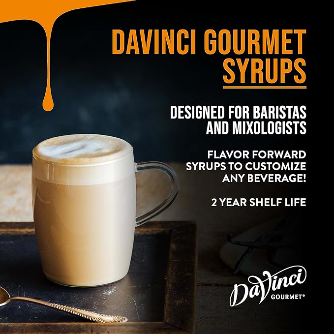DaVinci Gourmet Classic Cherry Syrup, 25.4 Fluid Ounces (Pack of 4)