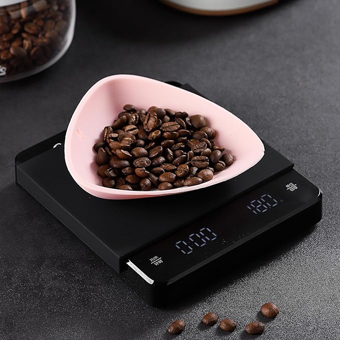 Bincoo Coffee Bean Dosing Cup,2x Platinum Silicone Anti-Static Dosing Cups + RDT Spray Bottle | Precise Coffee Dosing, Eliminate Static, Improve Pour-Over & Espresso Consistenc.