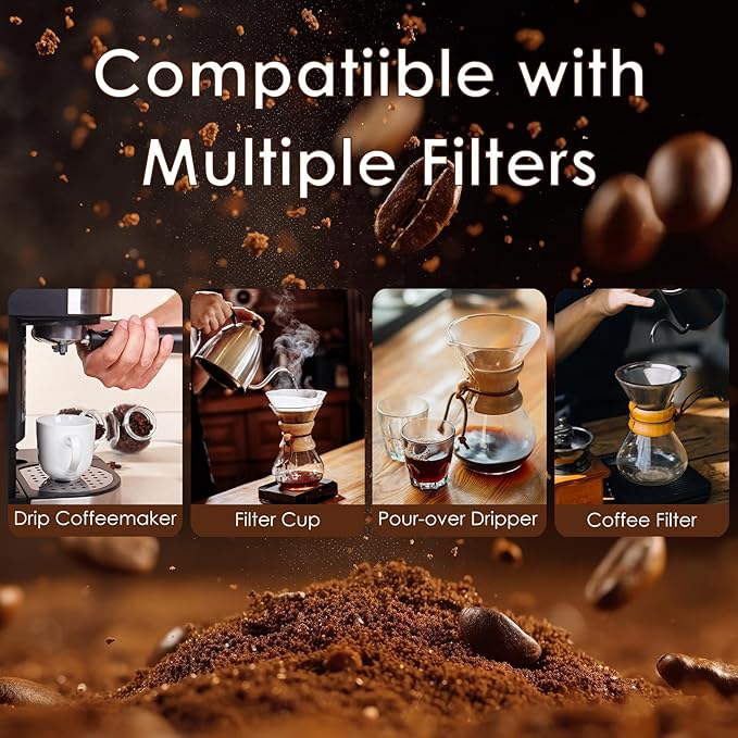 1000 Count Coffee Filters 2, Pour Over Cone V60 Coffee Filter Size 2 Unbleached Natural Paper Coffee Filter 2-4 Cup, Fits for Pour Over and Drip Coffee Maker Home, Coffee Shop, Small Business