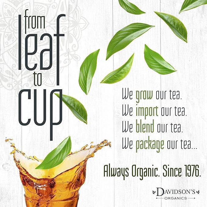 Davidson's Organics, Mezclado de Mate, Loose Leaf Tea, 16-Ounce Bag