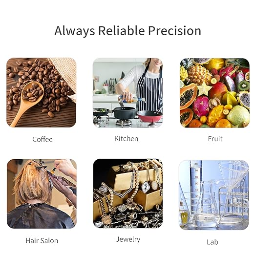 Vitafit 500g Digital Pocket Scale,High Accuracy Assured by Scale Professional Factory Since 2001, Gram Scale 0.01g for Multifunction: Lab,Food, Kitchen,Coffee,Jewelry; Black