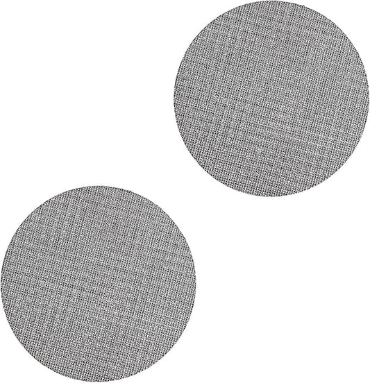 2 Pack 51mm Espresso Puck Screen, 1.7mm Thickness 150μm Reusable Espresso Screen 316 Stainless Steel, Compatible with Espresso Machine Espresso, 51mm Portafilter Filter Basket