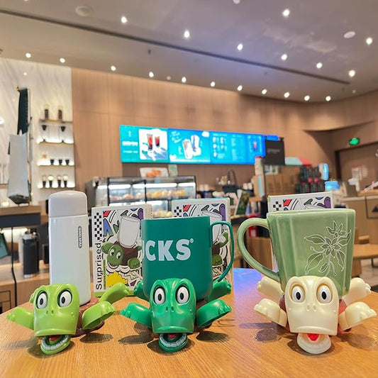 JOD® Turtle Cup Holder,Turtle Coaster with Funny Expression, 3 PCs Cup Holder with Liftable Limbs & Expressive Face for Turtles,Tortoise Lover Gag Gifts Home Decor(3pc-Light Green Green Pink)