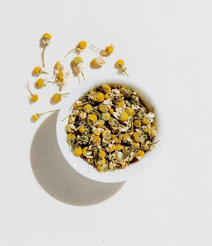 Art of Tea | Organic Egyptian Chamomile Tea Bags (Naturally Caffeine Free) | 12 Count Sampler Box