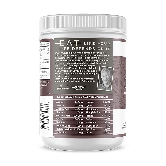 Primal Kitchen Collagen Chai, 8.55 oz