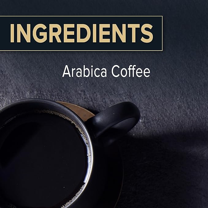 1850 Black Gold Dark Roast Ground Coffee, 12 oz