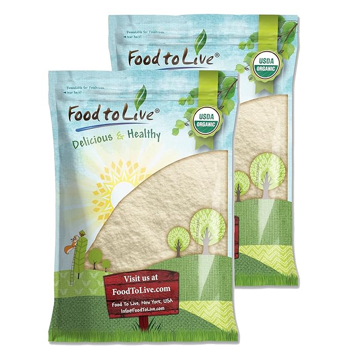 Food to Live Organic Lime Juice Powder, 14 Pounds - Non-GMO, Unsulfured, Made from Raw Dried Citrus Fruit, Vegan, Bulk, Great for Baking, Juices, Smoothies, Yogurts, Contains Maltodextrin, No Sulphites