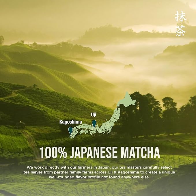 Jade Leaf Matcha Ceremonial Grade Matcha Green Tea Powder - Authentic Japanese Origin - Artisanal Barista Edition For Cafe Quality Tea & Lattes (1 Pound Bulk Matcha)