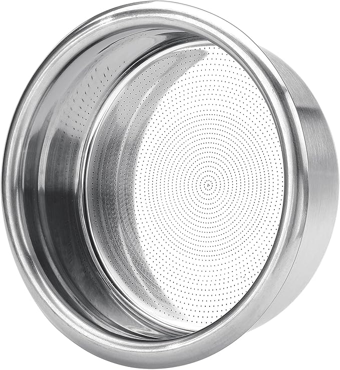 Normcore 58mm Precision High Extraction Filter Basket, 18g Portafilter Filter Basket For 58mm Espresso machines, 0.8mm Thickness, Comes with a 58.5mm Puck Screen, Espresso Paper Filters