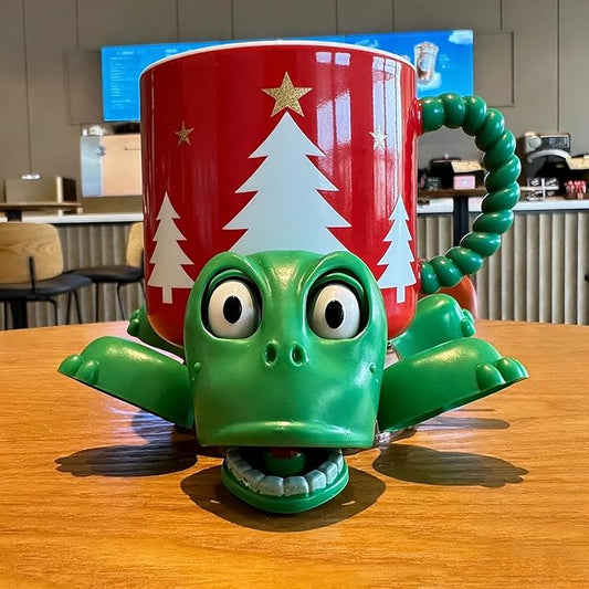 JOD® Turtle Coaster, 3D Printed Funny Tea Coasters with Interactive Expression, Turtle Cup Holder, Liftable Limbs & Expressive Face for Turtles,Tortoise Lover Gag Gifts Home Decor(Green Pro)