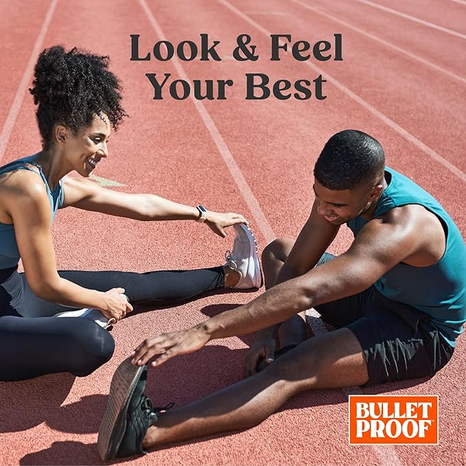 Bulletproof Unflavored Grass-Fed Collagen Peptides Powder Packets with Amino Acids for Skin, Bone and Joint Support, Pasture Raised, No Added Hormones, Pack of 15