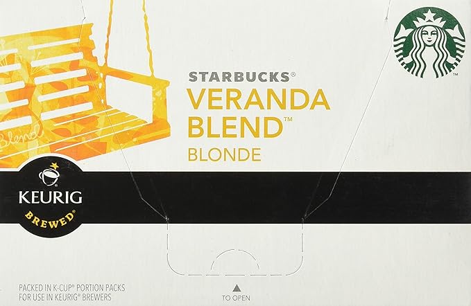 Starbucks Veranda Blend Blonde, K-Cup 12-count