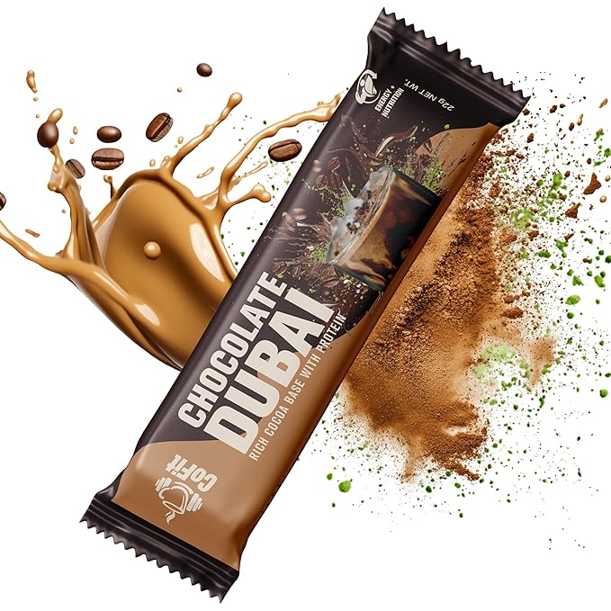 COFIT Coffee with Protein, Protein Powder Energy Drink - Instant Coffee Blend with Added Protein for Enhanced Focus & Stamina - Chocolate Dubai (Stick, Chocolate Dubai)