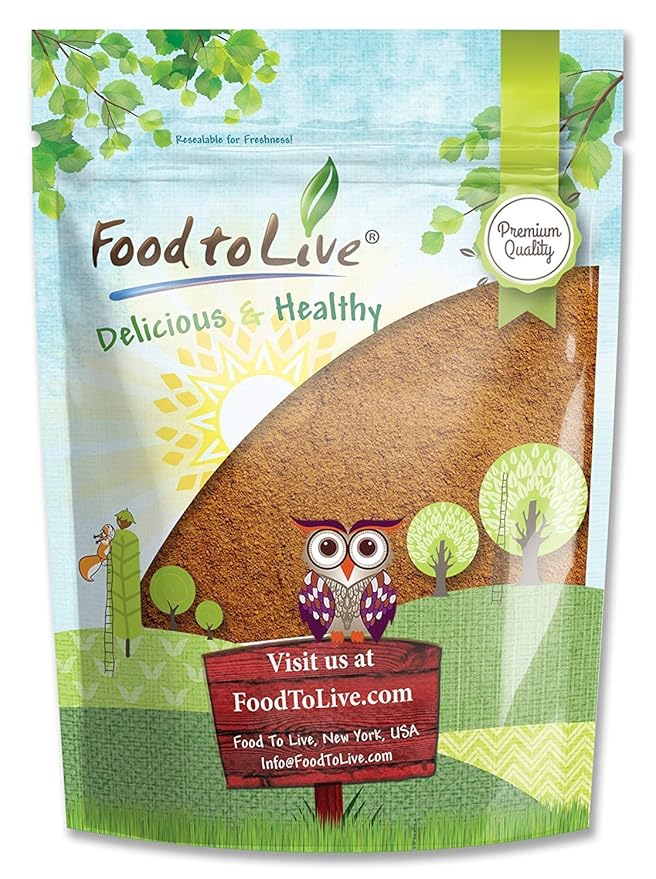 Food to Live Cacao Powder – 1.5 Pounds, Raw, Unsweetened, Kosher, No Sugar, Vegan Superfood, Keto, Paleo Friendly, Sirtfood, Cocoa Powder for Baking, Smoothies, Hot Chocolate, Confectionery, Coffee