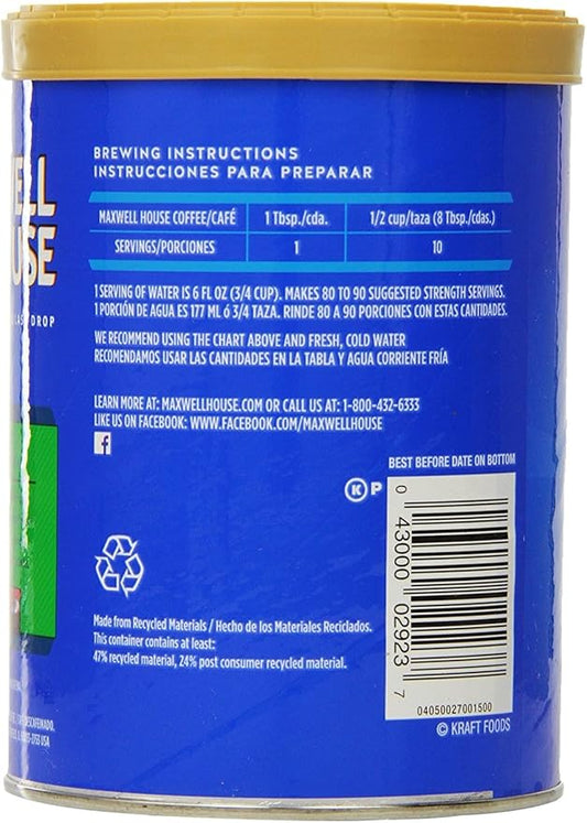 Maxwell House Original Roast Decaf Ground Coffee 11 oz
