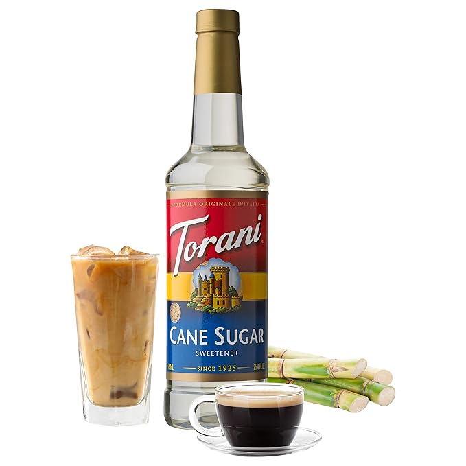 Torani Syrup, Cane Sugar Sweetener, 25.4 Ounces (Pack of 4)