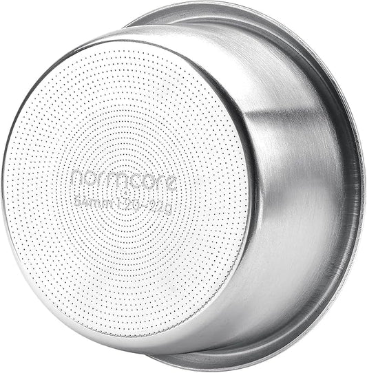 Normcore 54mm High Extraction Filter Basket, Triple Shot, 22g Portafilter Precision Filter Basket For 54mm Breville Sage Espresso machines, Comes with a 53.3mm Puck Screen, Espresso Paper Filters