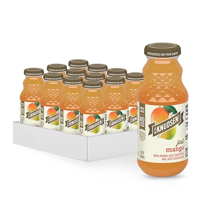 R.W. Knudsen Just Mango Juice, 8 fl oz (12 Pack)