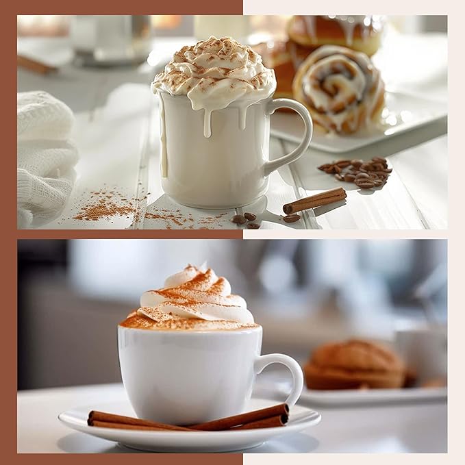Jimoco Barista Set – Torani Sugar Free Brown Sugar Cinnamon Syrup 25.4 oz, Jimoco Pump, Reusable Cup, Straw & Stirrer – Coffee, Italian Soda & Cocktail Flavoring Kit