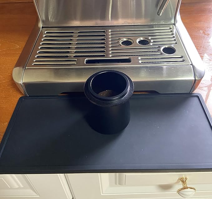 54mm Espresso Dosing Cup Compatible with Breville Espresso Machine Portafilter Coffee Dose Cup-Aluminum Black