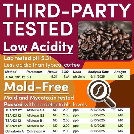 Coffee Gift Set Sampler – Flavored Ground Variety Pack | Medium Roast Low Acid Mold-Free Packets | Gourmet Pre-Measured 2oz Bags for 12 Cup Drip Makers, 12-Count – Sarasota