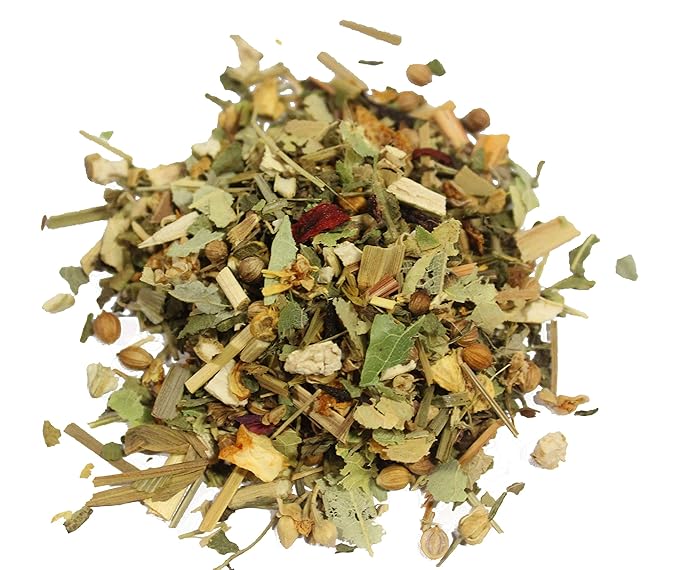 Nelson's Tea Mint Sampler Pack - 5 Variety Pack - Loose Leaf Tea Sampler - BlackberryMint 2oz, Lemon Ginger Mint 1.6 oz, MangoMint Peach 2oz, MoroccanMint 2Oz, WatermelonMint 1.6oz