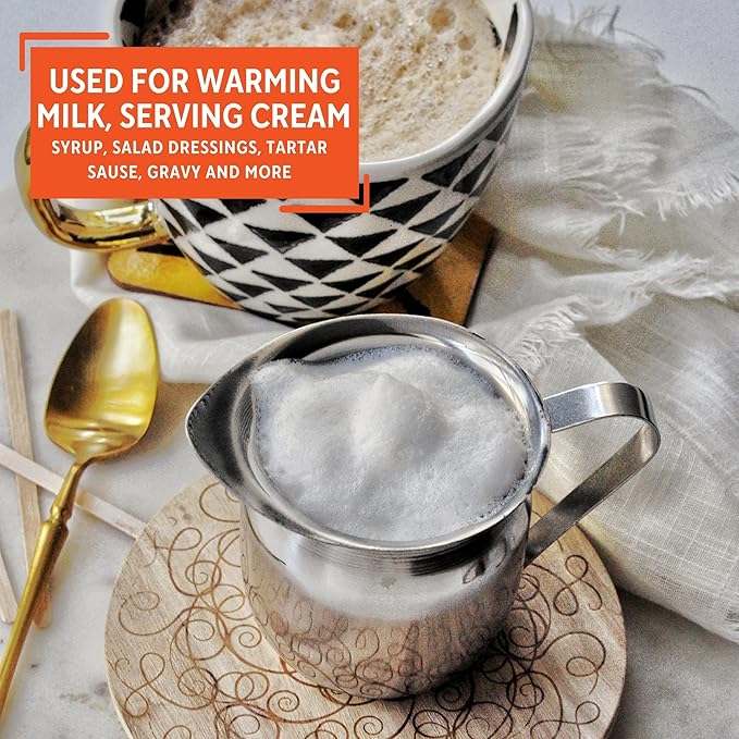 IMUSA 8oz Stainless Steel Bell Creamer