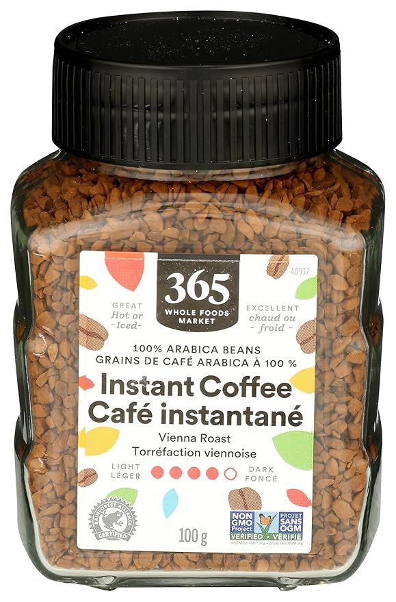 365 by Whole Foods Market, Instant Coffee, Dark Roast, 3.5 Ounce