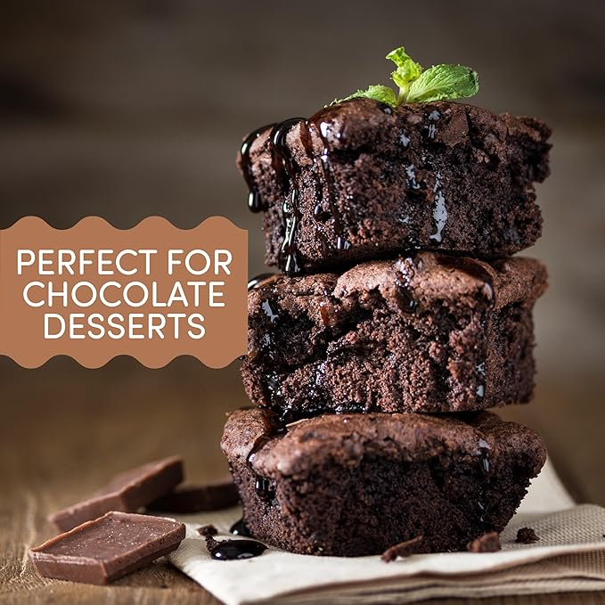 Roots Circle Unsweetened Cocoa Powder | Rich Dark Chocolate Flavor, Perfect for Baking, Smoothies, and Hot Cocoa | Premium Quality, Easy Mixing, Gluten-Free, Kosher | Bulk 1 Pack of 14oz