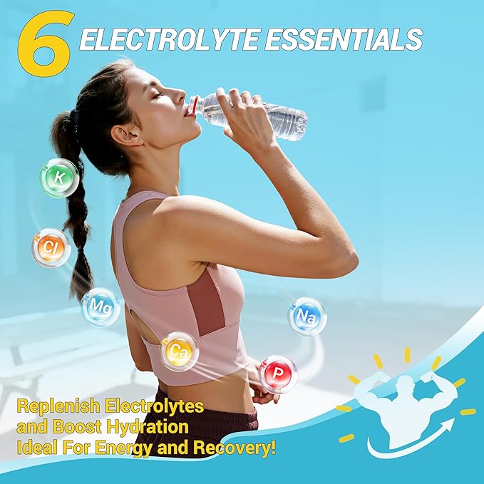 Electrolytes Powder Packets - Sugar Free Electrolyte Powder Drink Mix - 30 Sticks Daily Rapid Hydration Packets for Sports & Dehydration - Variety Pack, Keto Friendly, Vegan, Non-GMO, 5 Flavors