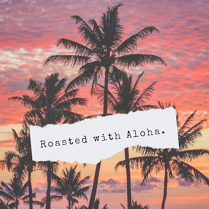 Hawaiian Isles Coffee Hazelnut Flavored, Light Roast Ground Coffee, Roasted with Aloha - 8 Ounce Bag
