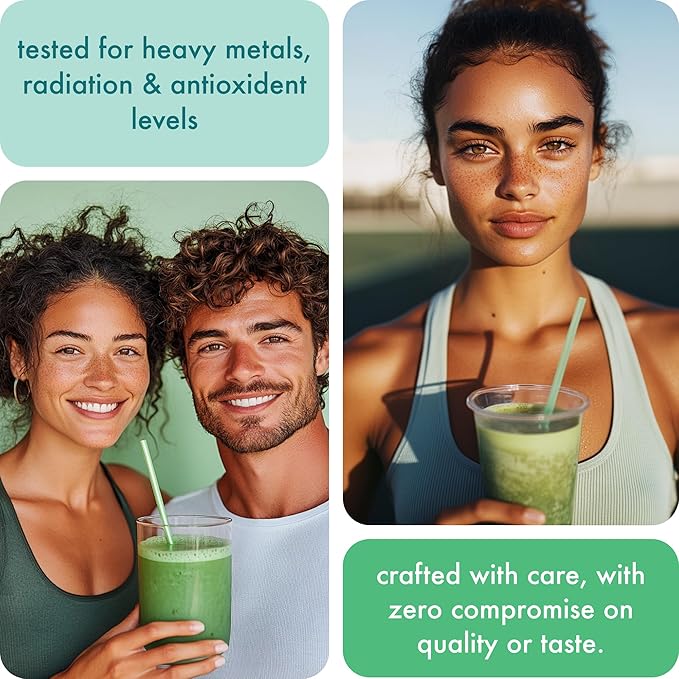 Mint Matcha Green Tea Powder From Japan - 1.06 oz / 30 g - With Mint Adaptogen- Ceremonial Grade & Sugar Free - No Fillers or Milk Powders - Tested For Heavy Metals & Radiation - First Harvest & Shade Grown Matcha Powder