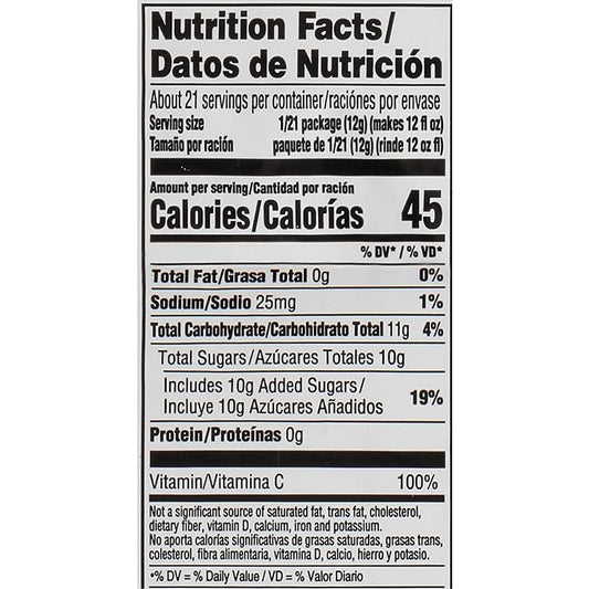 Twist Lemonade Powdered Drink Mix (8.6oz Bag, Pack of 12)