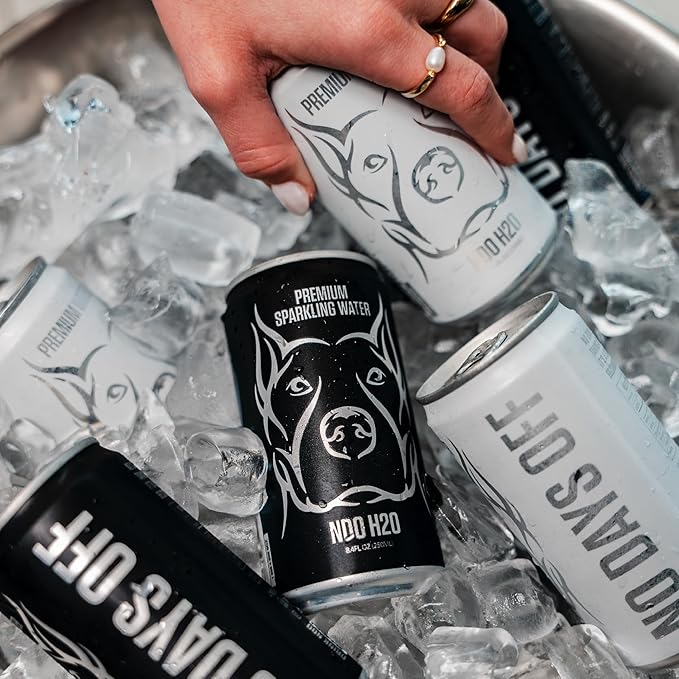 NO DAYS OFF Premium Water - 24 Pack, 8.4 fl oz, Still - 8.1 pH Alkaline Water, Ultra-Purified Reverse Osmosis with Electrolytes & Minerals - Calcium, Magnesium, Potassium - On-the-Go and Bulk Size